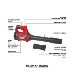 دستگاه ( بلوور )دمنده شارژی میلواکی مدل milwaukee 0852-20