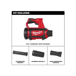 دستگاه ( بلوور )دمنده شارژی میلواکی مدل milwaukee 0852-20