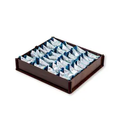 گز لقمه ای ۲۸ درصد پسته جعبه چوبی | گز شاهکار