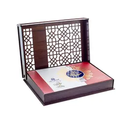 گز جعبه چوبی 42 درصد پسته | گز شاهکار