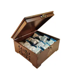 گز لقمه ای 43 درصد پسته ممتاز صندوقچه | گز شاهکار