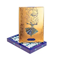 خرید گز لقمه ای 43 درصد پسته ممتاز  بدون شکر - شاهکار