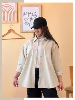 شومیز لنین دو جیب کد 1278