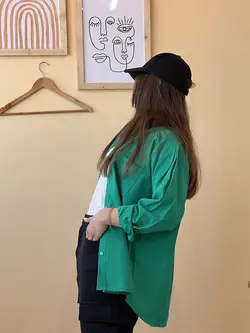 شومیز لنین دو جیب کد 1278