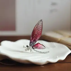 گلسینه کریستالی پروانه و‌سنجاقک