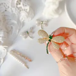 گلسینه سنجاقک تمام نگین