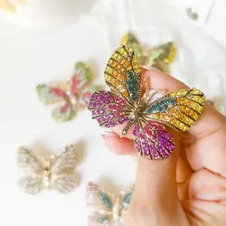 گلسینه پروانه نگین رنگی