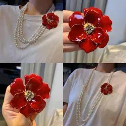 گلسینه گل قرمز بزرگ