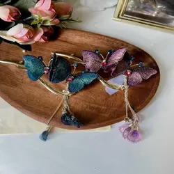 گیره چفتی پروانه سوزن دوزی