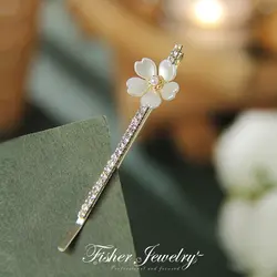 سنجاق سر گل های صدفی