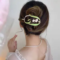 مجموعه گیره چفتی و دم اسبی گل لی لی(zaya)