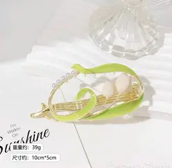 مجموعه گیره چفتی و دم اسبی گل لی لی(zaya)