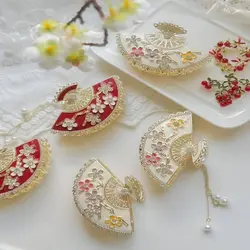 کلیپس بادبزن گل برجسته