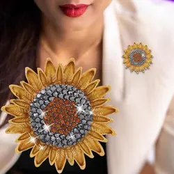 آفتابگردان نگین دار