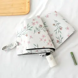 چتر طرح گل صورتی اتومات و دستی