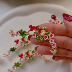 گلسینه گل و سنجاب آویزدار