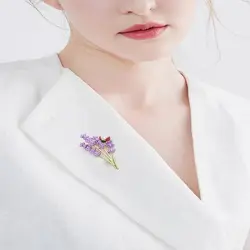 گلسینه کفشدوزک و لاوندر