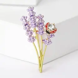 گلسینه کفشدوزک و لاوندر