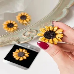 گلسینه آفتابگردان پرچم مشکی