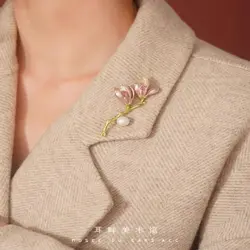 گلسینه دو شکوفه اشک صورتی