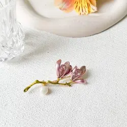 گلسینه دو شکوفه اشک صورتی