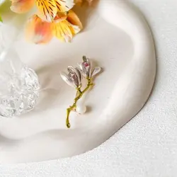 گلسینه دو شکوفه اشک صورتی