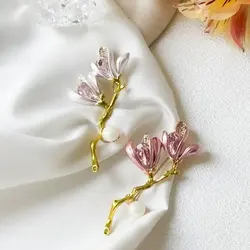 گلسینه دو شکوفه اشک صورتی