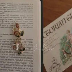 گلسینه سنجاب و تمشک نگین دار