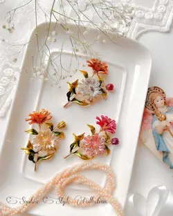 گلسینه بابونه رنگی