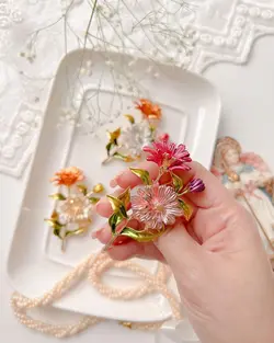 گلسینه بابونه رنگی