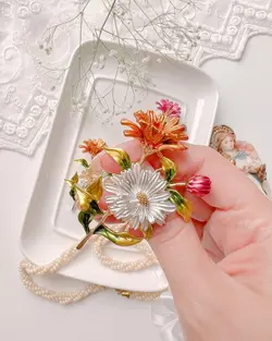 گلسینه بابونه رنگی