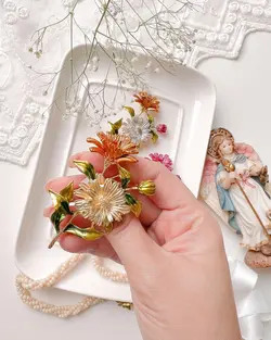 گلسینه بابونه رنگی