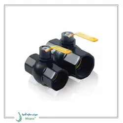 شیر توپی تک ضرب دسته فلزی ویسپار