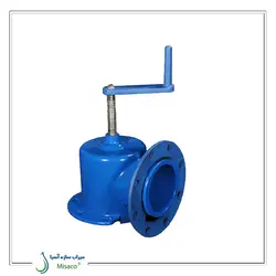 شیر حوضچه فلنچ دار -نازل دار موج آب 5 اینچ