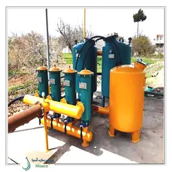 فیلتراسیون آبیاری با دبی 20 لیتر در ثانیه