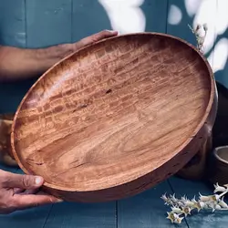 ظرف چوبی پذیرایی اکالیپتوس کد 936