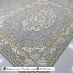 فرش کلاسیک کد 3074 کریستال ترمه ای