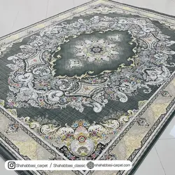 فرش کلاسیک کد 3078 پرند دودی