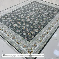 فرش کلاسیک کد 5016 بهار زغالی
