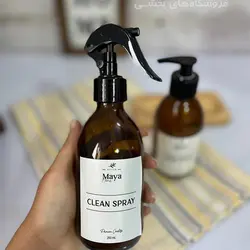 ست محلول پاش شیشه ای مدل زیر چوبی