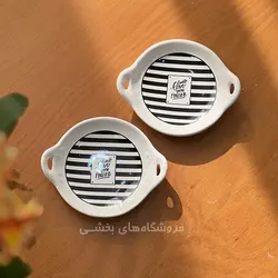 خرما خوری سرامیکی مدل گرد مایا 2 عددی