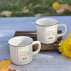 ماگ سرامیکی طرح سبیل و کراوات