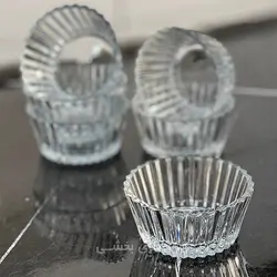 پیاله بلور کاوه مدل صدف 6 عددی