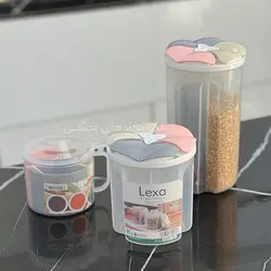 بانکه حبوبات 3قلو کاجین مدل لکسا سایز 2