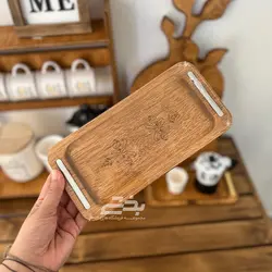 سینی کافی چوبی(پلی وود)