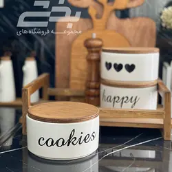 بانکه سرامیکی گرد مدل تکست