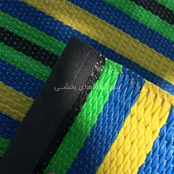 زیرانداز مسافرتی ساحل مدل حصیر پلاستیکی 6 یاردی 12 نفره