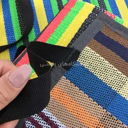 زیرانداز مسافرتی ساحل مدل حصیر پلاستیکی 4 یاردی 8 نفره