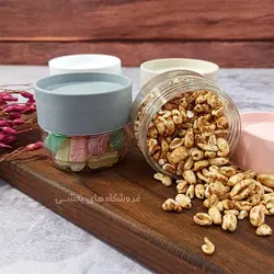جا ادویه پلاستیکی مدل پت پاستیل سایز 4