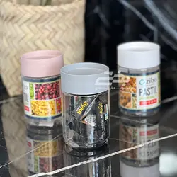 جا ادویه پلاستیکی مدل پت پاستیل سایز 1